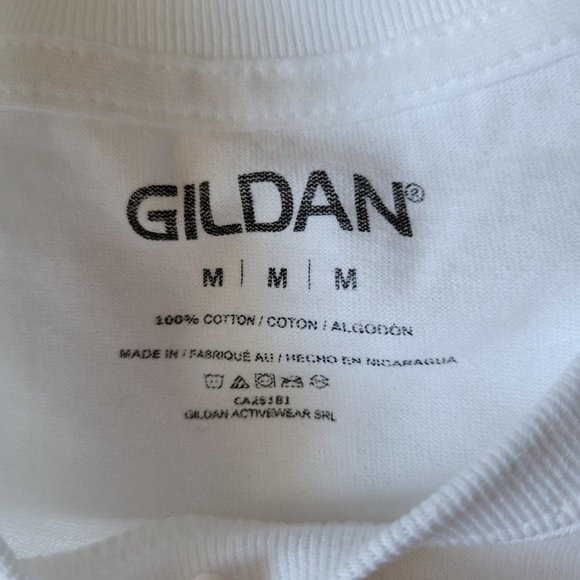 "It's A Canadian Thing, Eh?" Leaf Print Crew Neck T-Shirt - Picture 6 of 7